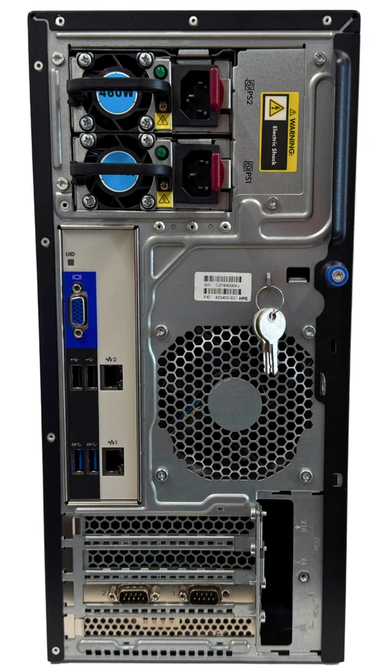 HP PROLIANT ML30 GEN 9 INTEL XEON E3-1230 3.40GHZ RAM 16GB HDD 1 TB X 3 SAS - Immagine 3 di 4