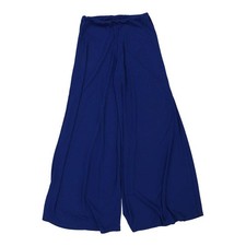 Unbranded Trousers - 28W UK 8 Blue Polyester