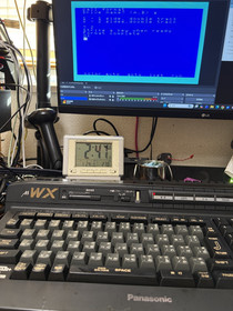 Panasonic MSX2+ FS-A1WX console only  floppy drive working vintage rare