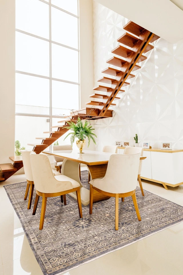 Alfombra tradicional oriental anudada a mano 7'11" x 10'0" Foto 2 de 4