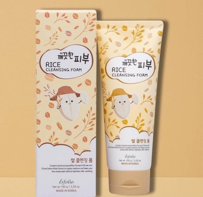 Esfolio Cleansing Foam Face Wash-Suitable for All Skin Types 5.29 oz