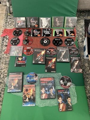 Resident Evil PlayStation Collection 1 2 3 Directors Cut Dead Aim Outbreak PS2