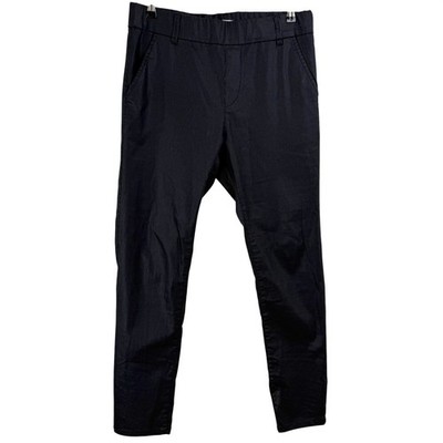BEVY FLOG DAFNA BLACK ORIGINAL PULL ON Pants Black WOMEN 30 STRETCH LUXURY