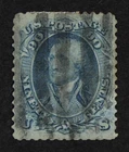 CKStamps: US Stamps Collection Scott#72 90c Washington Used Lightly Crease $600