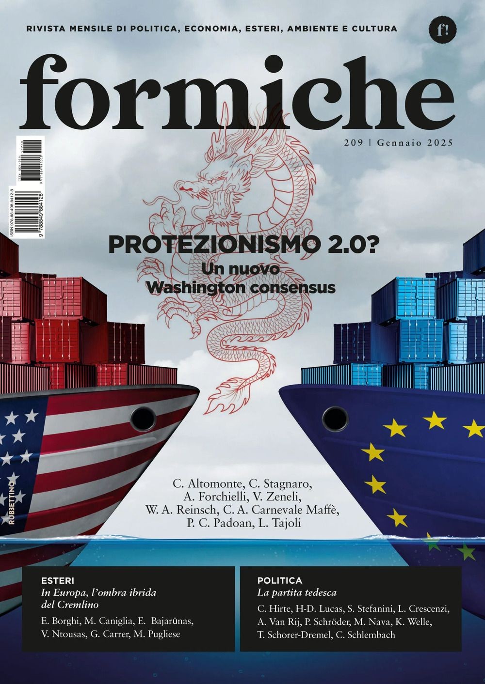 Rubbettino Formiche (2025). Vol. 209: Protezionismo 2.0? Un Nuovo Washington Consensus - Immagine 2