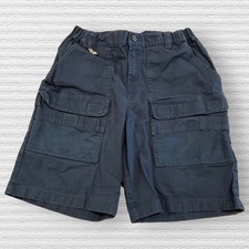Columbia Boys Cargo Shorts Large 14/16 Navy Blue