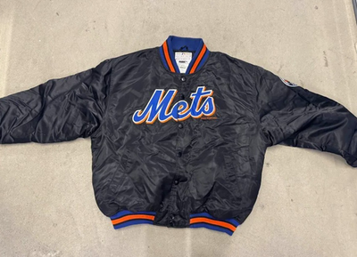 Vintage NY METS MLBP PUMA Bomber Jacket Men's Size Large | eBay