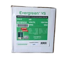 Genteq Evergreen Vs Fan Blower Motor 1 Hp 120240v 1050 Rpm 60 Hz 6510vui