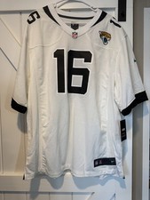 Trevor Lawrence Jaguars Signed White Nike NFL Game Jersey Fanatics Authentic