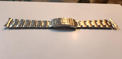 Steel bracelet 20 mm brushed compatible to Rolex Submariner bracelet ref. 93150