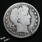 1913-D Barber Half Dollar — photo from another recent sale