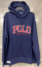 Men  s Polo Ralph Lauren RL 67 Stitched Embossed Logo Hoodie.