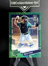 2023 Donruss Optic Harry Ford Green MOJO Rated Prospect Auto 12/15 Seattle