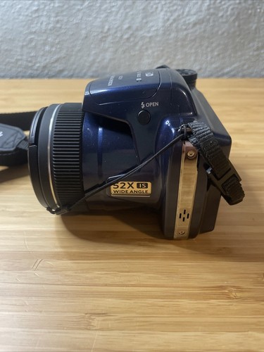 Kodak PIXPRO AZ528 16MP 52x Zoom Digital Camera Blue With Box, No Charger Tested - Picture 5 of 18
