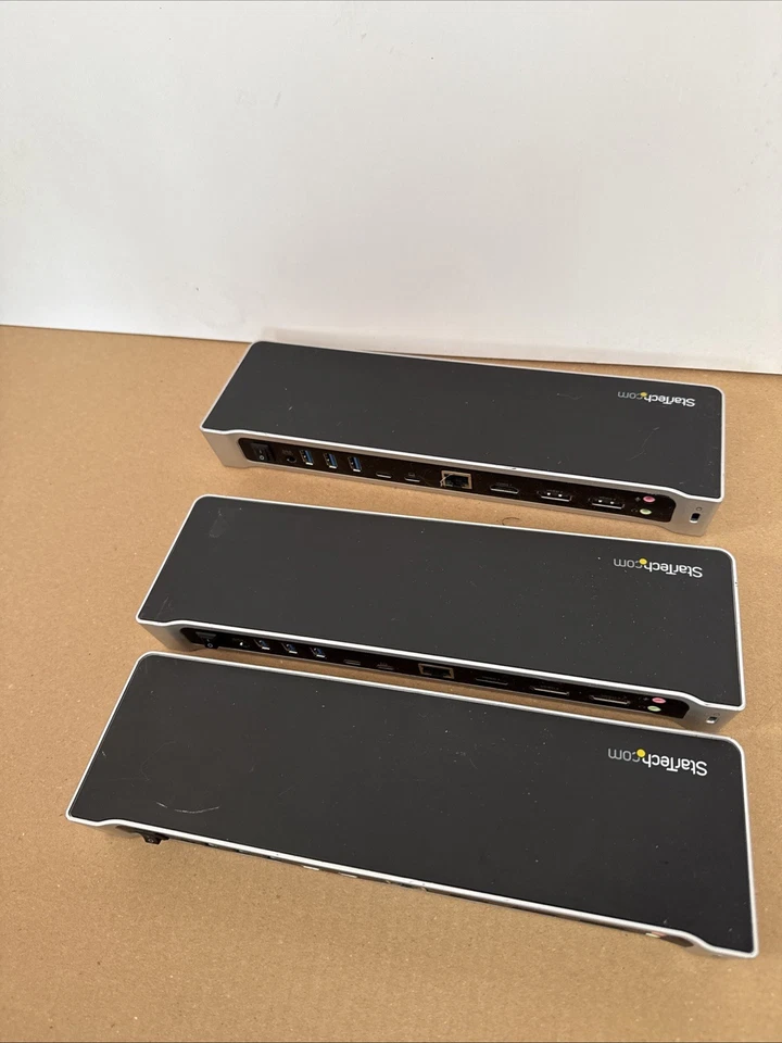 Startech 4K USB-C Dock Triple UHD 4K Monitor Docking Station DK30CH2DPPDU No PSU - Image 4 of 4
