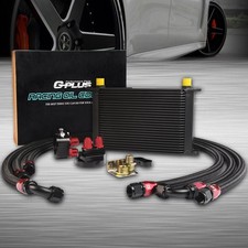 25 Row 10AN-AN10 Aluminum Engine Transmission Oil Cooler  Filter Relocation Kit