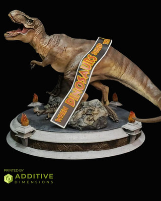 Jurassic Park by V3D FAN ART Figur Statue 1:6 Resin 3D Printed DIY Model Kit