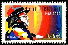 Timbre de 2002 - Étoiles du Jazz - Michel Petrucciani 1962-1999 - N° 3505 Neuf