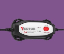 Vector 2 Amp 6V/12V Battery Charger & Maintai...