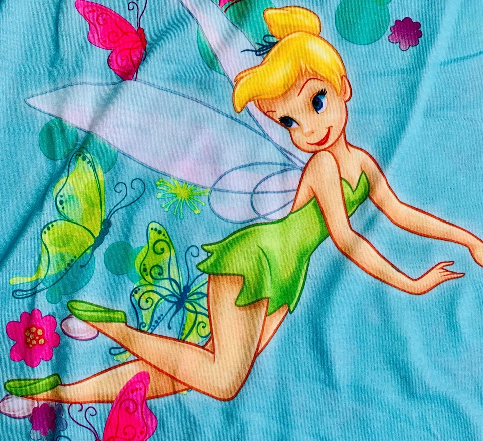Disney Tinker Bell Niñas Camisón Mariposa Hada Pijama Prendas para dormir Talla 10 Nuevo con etiquetas Foto 4 de 4