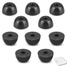 Memory Foam Earbud Tips Replacement Ear Bud Tip IEM 4.0mm Connect S 5 Pairs