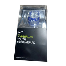 Youth NIKE HyperFlow Mouthguard NEW Kids Unisex Quick Release Strap Blue