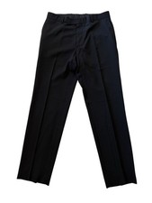 Hugo Boss Dress Pants Regular Fit Black Men  s Size 34x32 Excellent Condition