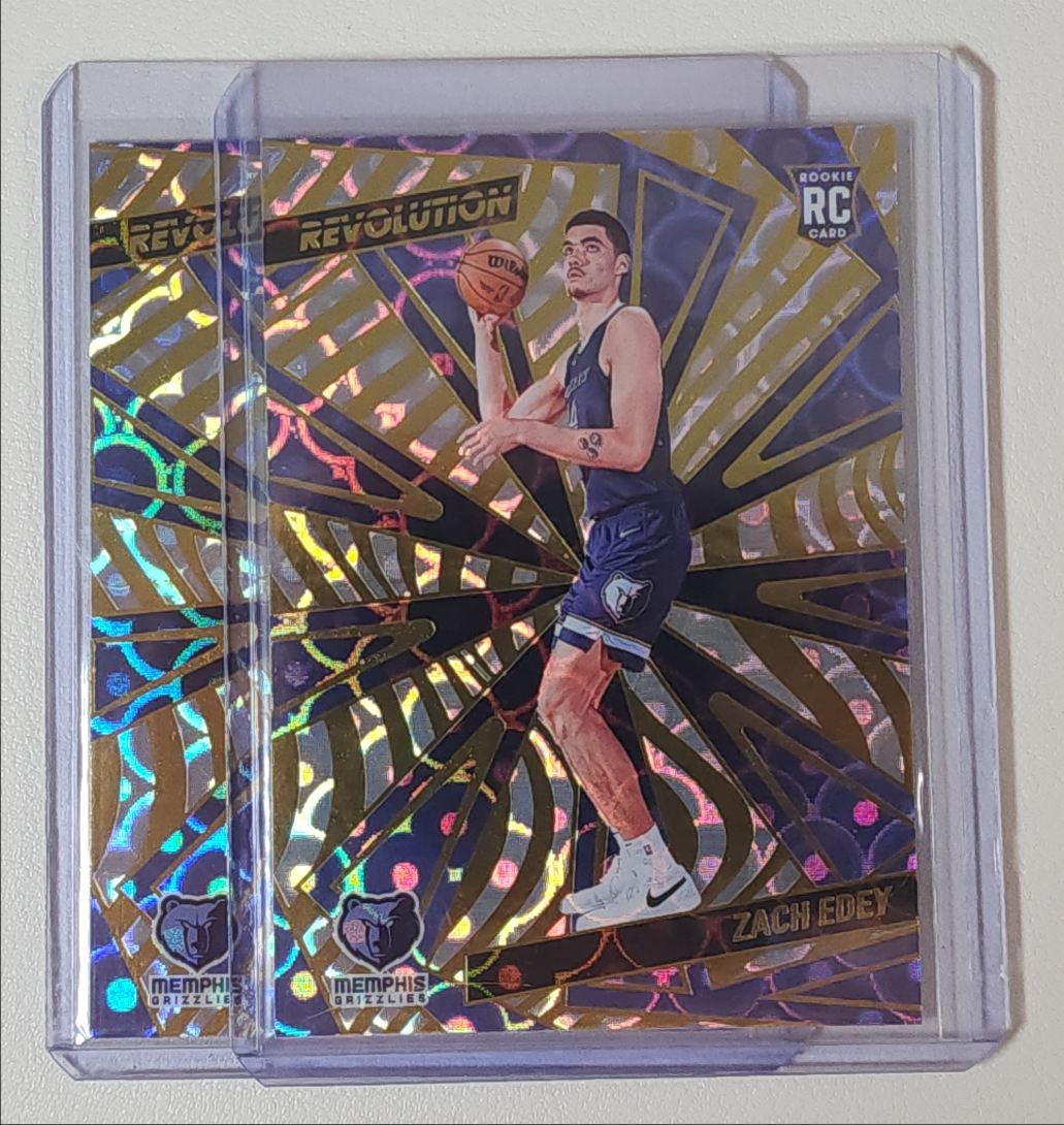 [2] ZACH EDEY 2024-25 REVOLUTION BASKETBALL ROOKIE GROOVE #134 RC Q2405