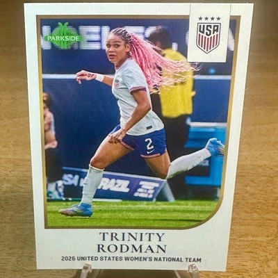 Trinity Rodman #22 Base Card 2026 Parkside USWNT Team Set