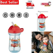 Insulated Disney Pixar Cars Sippy Cup for Toddlers - 18  Up 10 Oz 