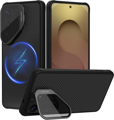 NILLKIN Aramid Fiber Case Fold Kickstand For Samsung S26 Ultra Magnetic Wireless