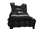 APEXUP 20-32lb Weighted Vest Adjustable Training Running Reflective Black
