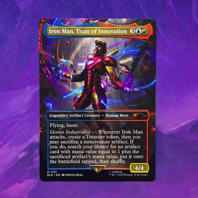 Iron Man, Titan of Innovation 1731 MTG SLD MVL Commander Marvel X-Men