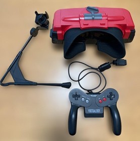 Nintendo Virtual Boy Console Set VUE-S-RA Boxed Japanese Region NTSC-J Tested VU