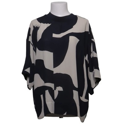 Weekday, Top, Größe: S, Schwarz/Beige, Polyester, Print, Damen #aFe