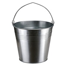 Stahleimer verzinkt | Metalleimer | Zinkeimer | Blecheimer | Eimer 10 - 12 Liter