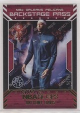 2018-19 Panini NBA Hoops Back Stage Pass Artist Proof 10/25 Anthony Davis 7xr