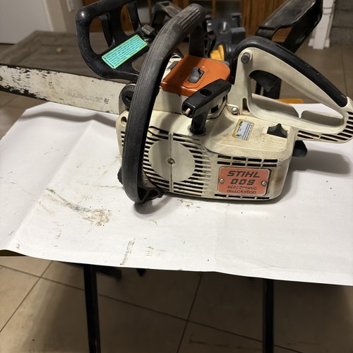 Stihl 009 arborist chainsaw tree climbing topping vintage collectible saw. AS IS