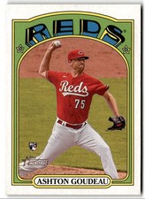 2021 Topps Heritage Ashton Goudeau RC Cincinnati Reds #610