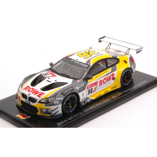 Bmw M6 GT3 N.98 4Th 24 H Nurburgring 2020 ENG-WITTMANN-BLOMQVIST 1:43 Spark Mode-image