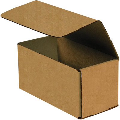 Brown Kraft Corrugated Cardboard Mailing Boxes, 9 X 4 X 4 Inches, Pack of 50, Cr