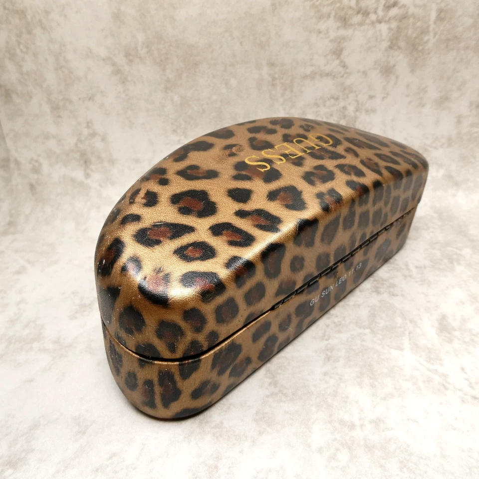 Gafas de sol Guess Anteojos Leopardo Estampado de animales Almeja dura - FUNDA Y TELA Foto 4 de 4