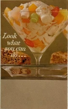 UF Dairy Products “Look What You Can Do” Holiday Recipes Sour Cream Eggnog Cream