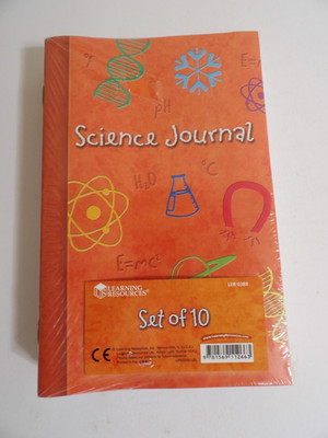 Learning Resources Science Journal Set Of 10
