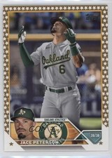 2023 Topps Complete Set Fanatics Exclusive Gold Star Jace Peterson #619 ff8