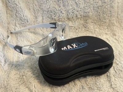 Max Detail Eschenbach Germany Magnifying Glasses 2.0X With Case - Great Shape