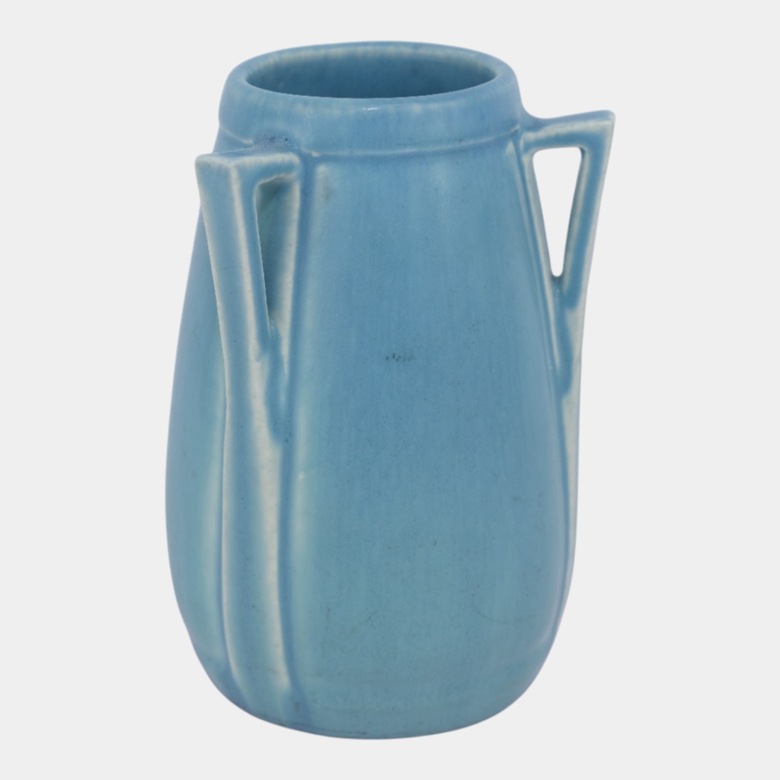 Rookwood 1922 Vintage Arts And Crafts Pottery Blue Ceramic Vase 2330