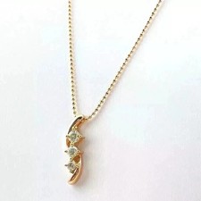 Round Cut 2Ct Lab Created Diamond Women's Pretty Pendant 14K Yellow Gold Plated