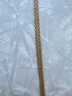 Vintage AVON Goldtone Chunky 1/4" Flat Chain Link 18.5" Necklace — photo 6