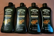 4 Hawaiian Tropic Dark Tanning Oil Coconut 8oz
